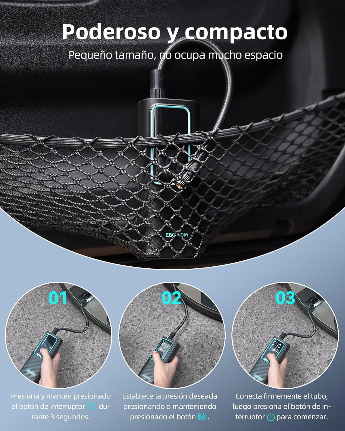 Compresor de Aire Portátil Premium™