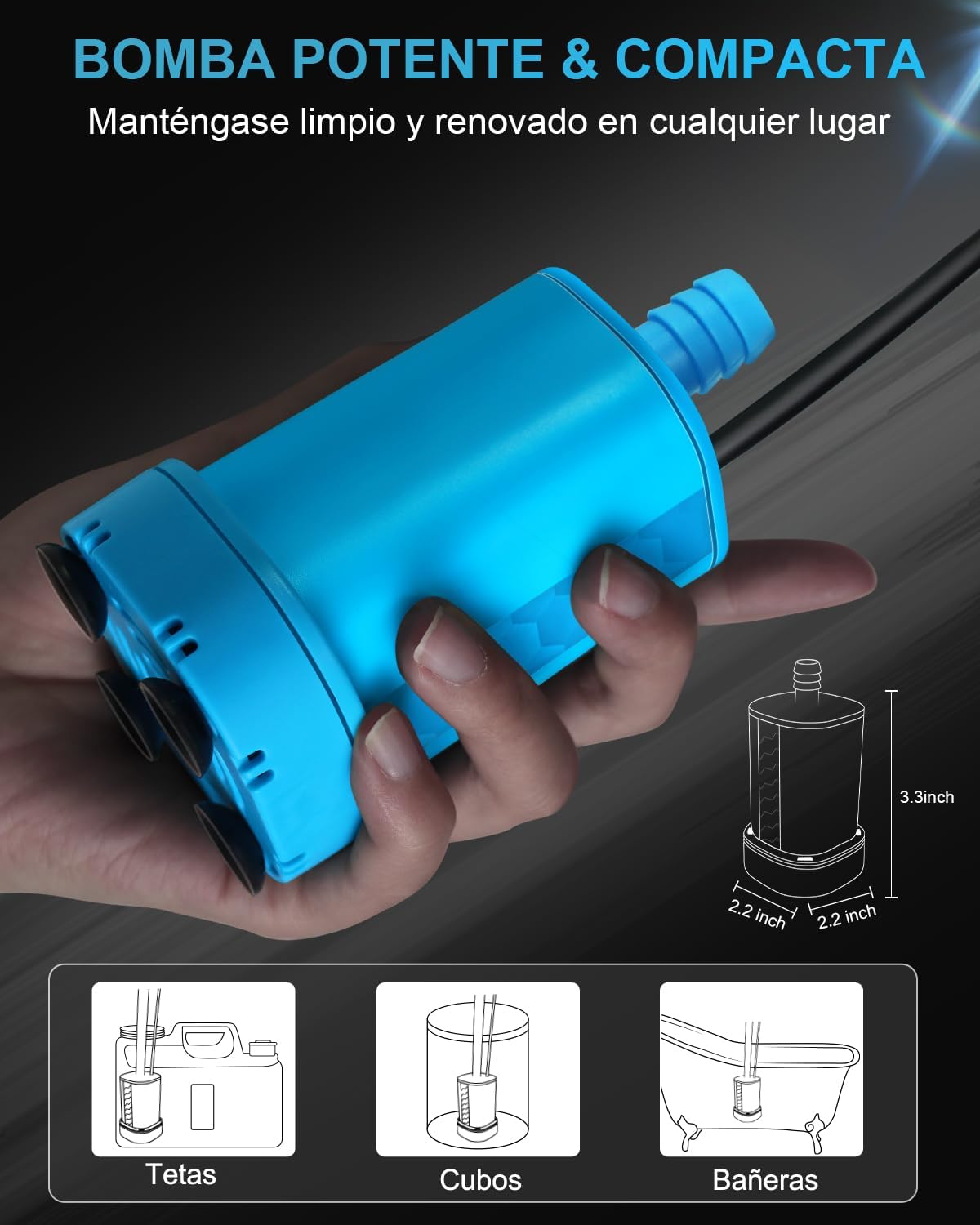 Sistema de Ducha Portátil Profesional