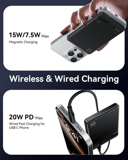 Batería Portátil Magnética Slim™