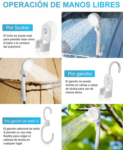 Sistema de Ducha Portátil Profesional
