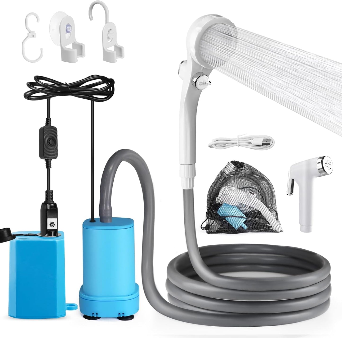 Sistema de Ducha Portátil Profesional