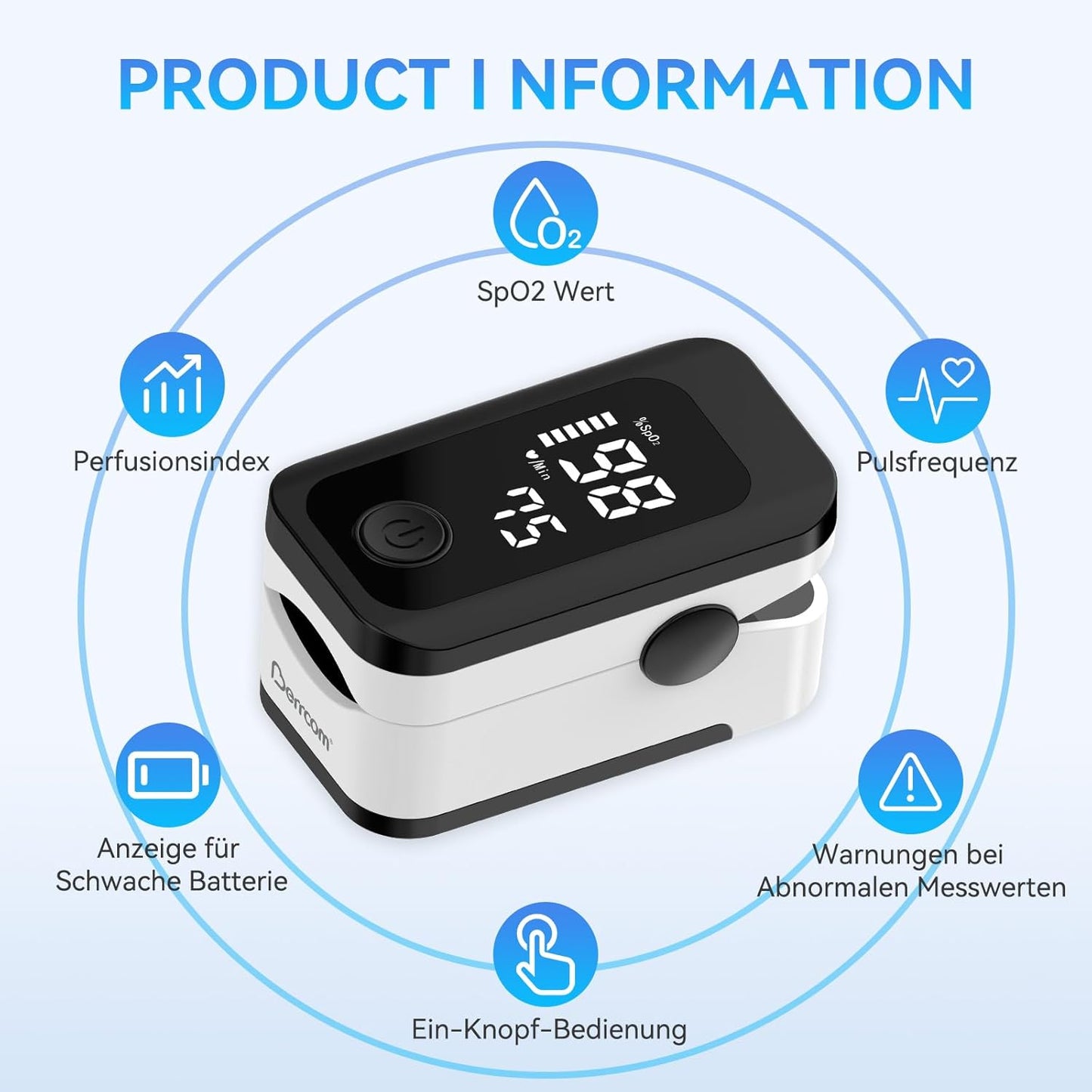 Pulsossimetro Intelligente Berrcom™