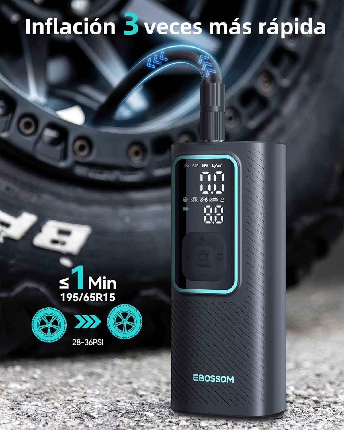 Compresor de Aire Portátil Premium™