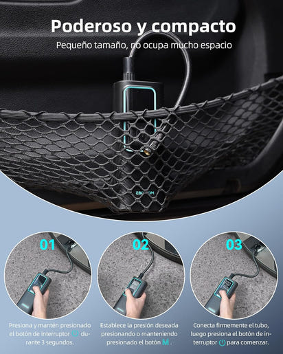 Compresor de Aire Portátil Premium™