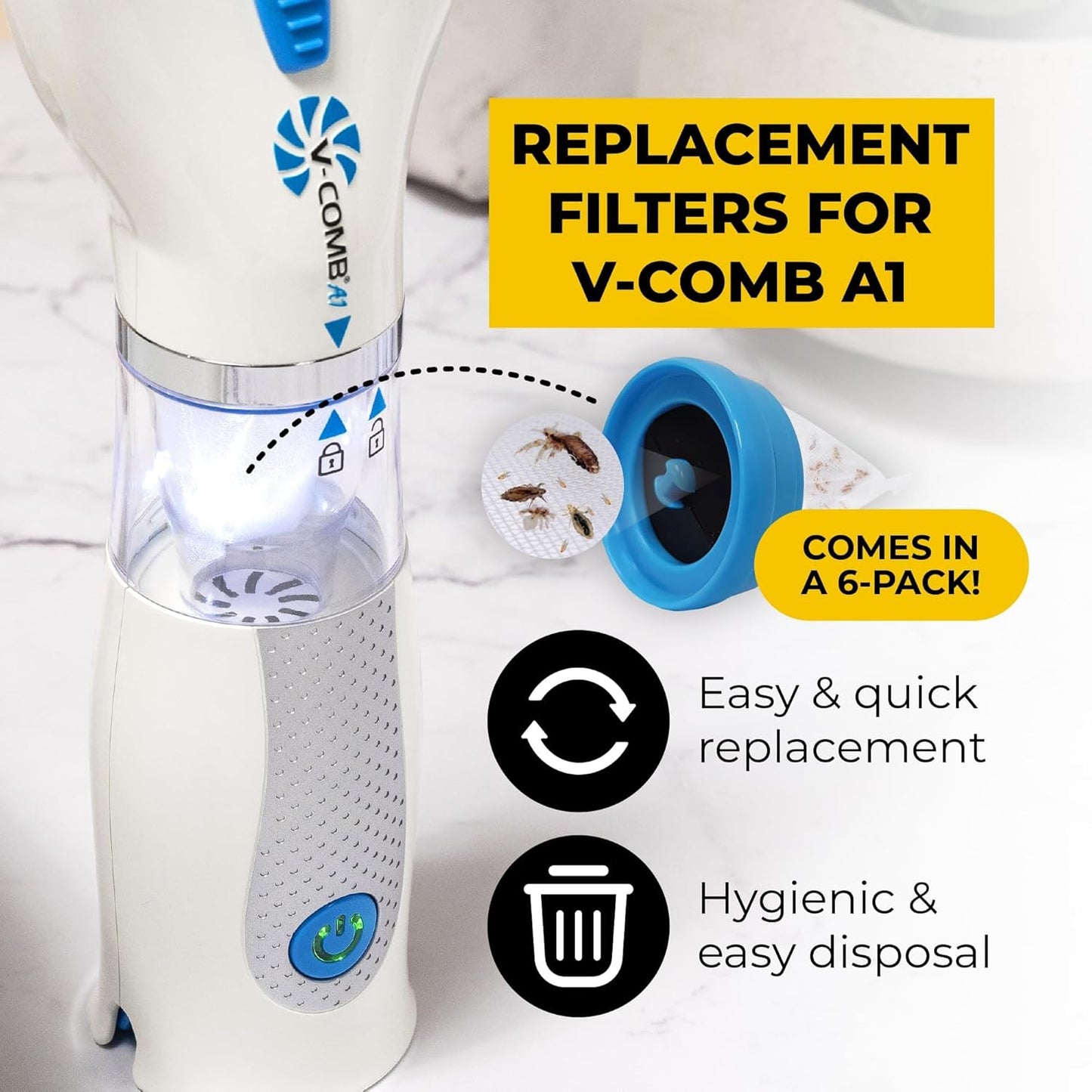 Peina Eléctrico Anti-Liendres Sin Químicos™